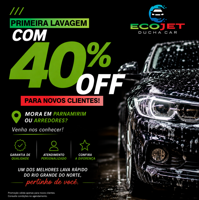 Postagem 1 do Instagram Eco Jet