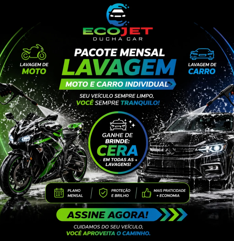 Postagem 3 do Instagram Eco Jet